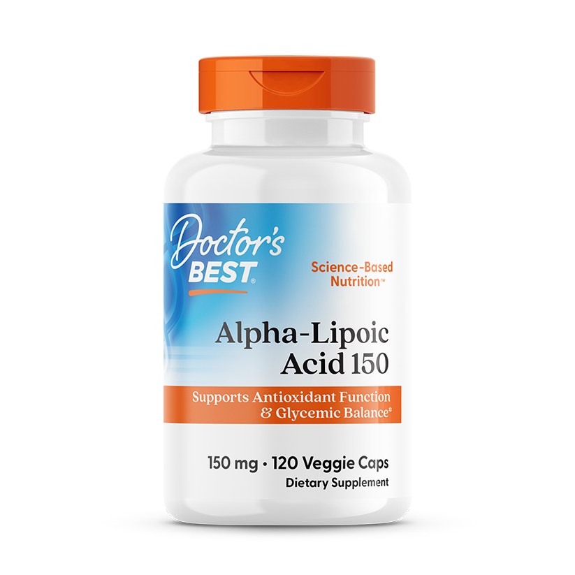 Doctor’s Best Alpha-Lipoic Acid 150mg – 120 Veggie Capsules