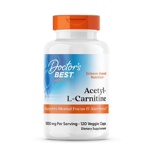 Doctor’s Best Acetyl-L-Carnitine 500mg – 120 Veggie Caps