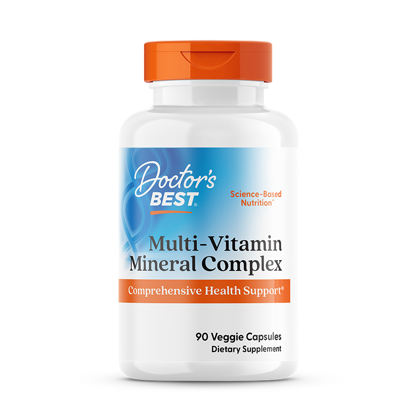 Doctor’s Best Multi-Vitamin Mineral Complex – 90 Veggie Capsules