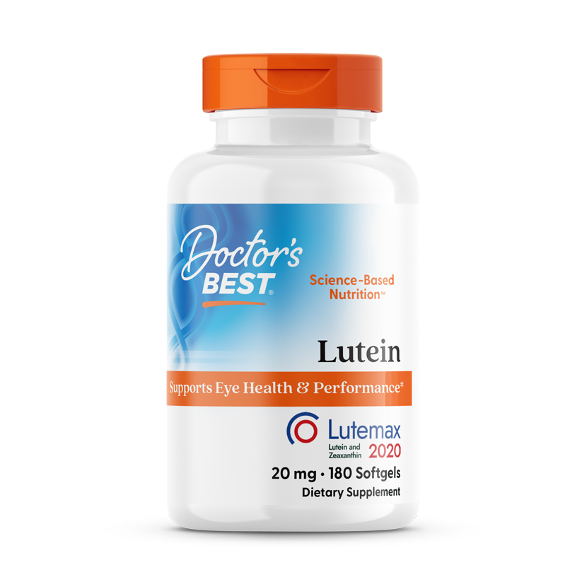 Doctor’s Best Lutein Lutemax 2020 20mg – 180 Softgels