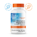 Doctor’s Best High Absorption Magnesium 100mg – 120 Tablets