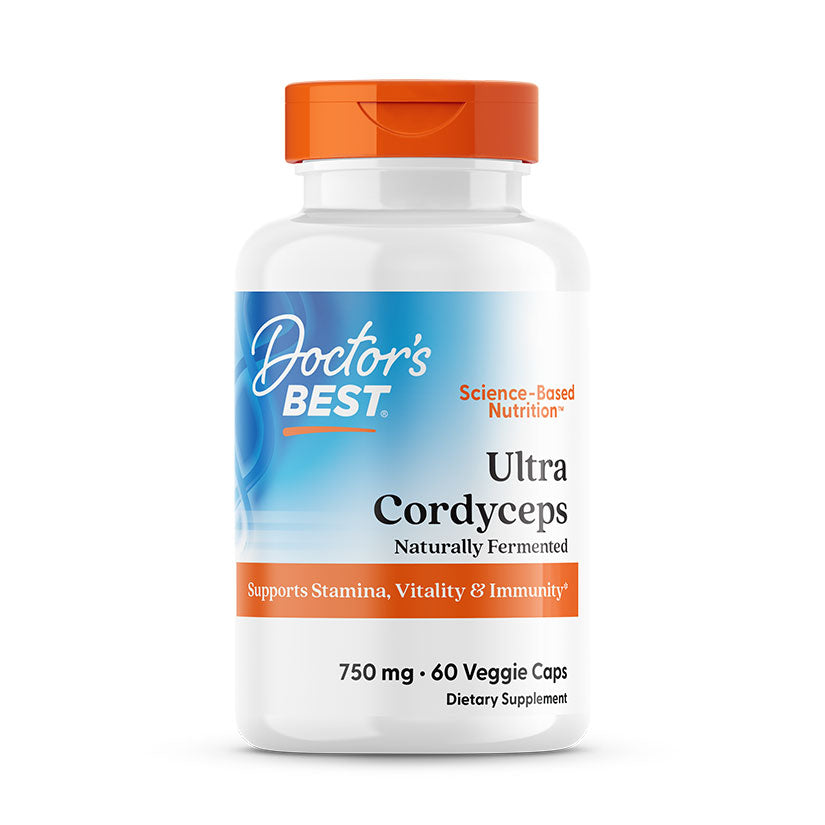 Doctor’s Best Ultra Cordyceps 750mg – 60 Veggie Capsules