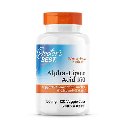 Doctor’s Best Alpha-Lipoic Acid 150mg – 120 Veggie Capsules
