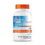 Doctor’s Best Benfotiamine 150mg – 120 Veggie Caps