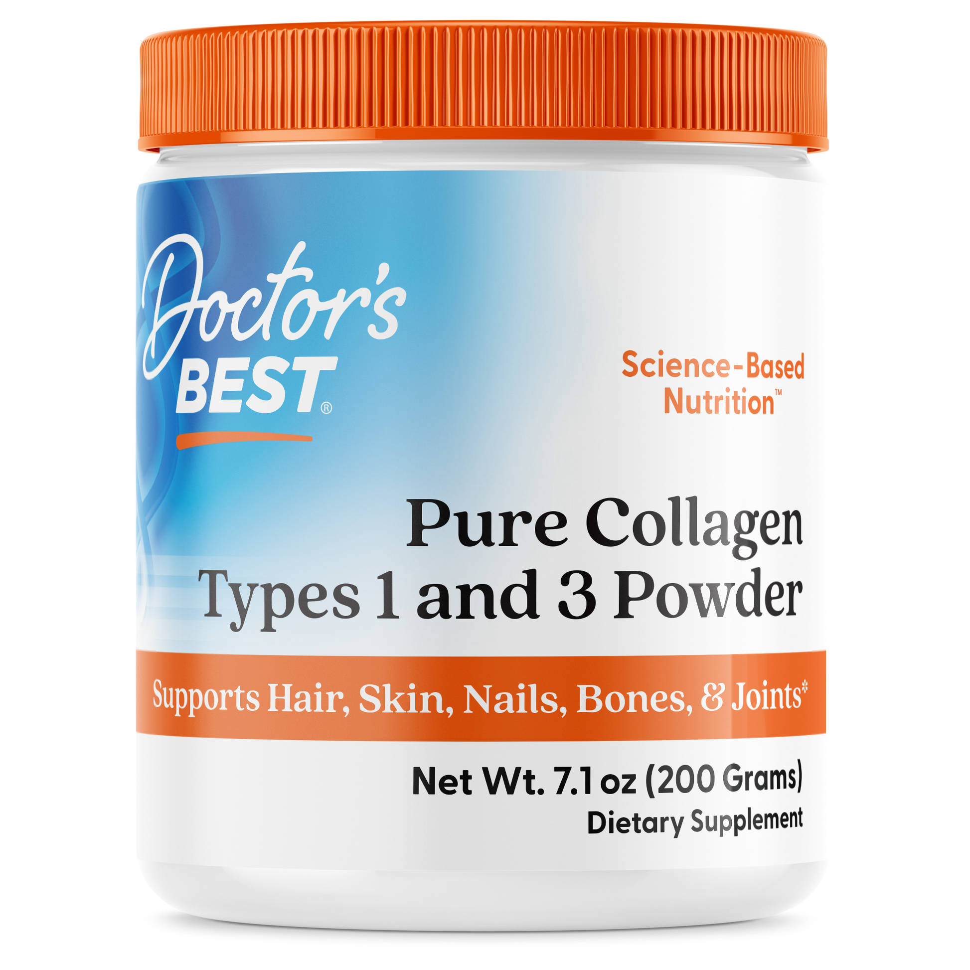 Doctor’s Best Pure Collagen Types 1 & 3 Powder – 200g