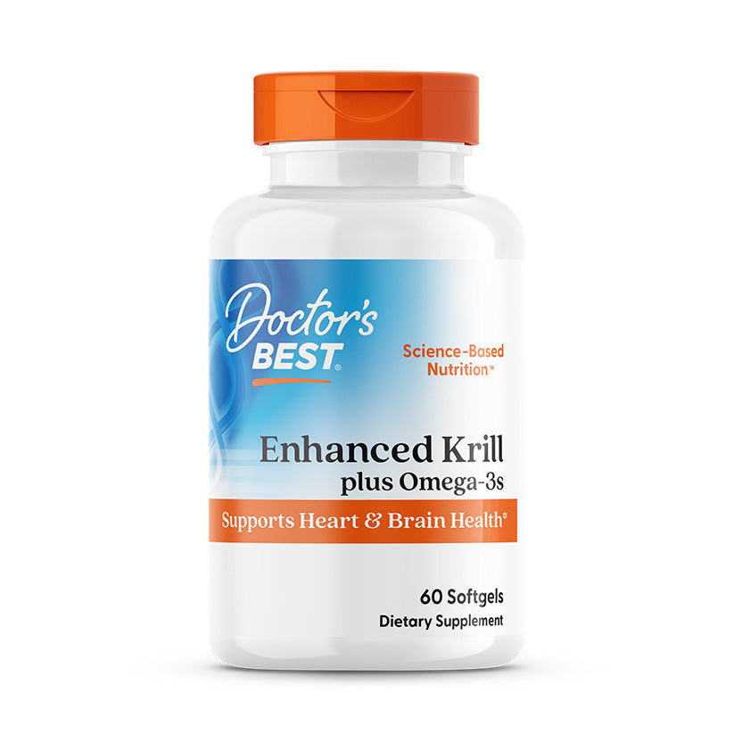 Doctor’s Best Enhanced Krill Plus Omega3s – 60 Softgels