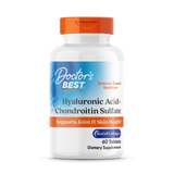 Doctor’s Best Hyaluronic Acid + Chondroitin Sulfate – 60 Tablets