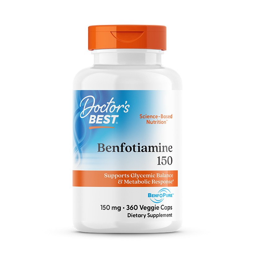Doctor’s Best Benfotiamine with BenfoPure 150mg – 360 Veggie Caps