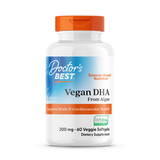 Doctor’s Best Vegan DHA from Algae 200mg – 60 Veggie Softgels