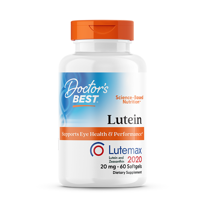 Doctor’s Best Lutein Lutemax 2020 20mg – 60 Softgels