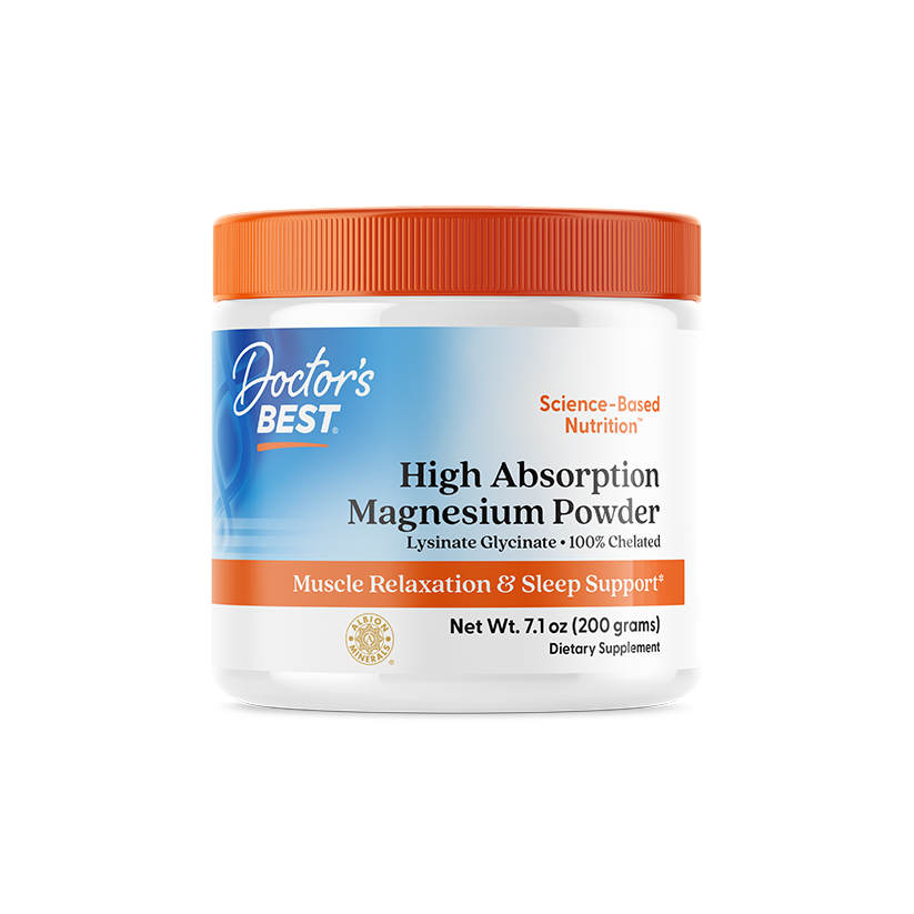 Doctor’s Best High Absorption Magnesium Powder – 200g