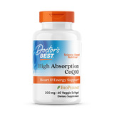 Doctor’s Best High Absorption CoQ10 200mg – 60 Veggie Softgels