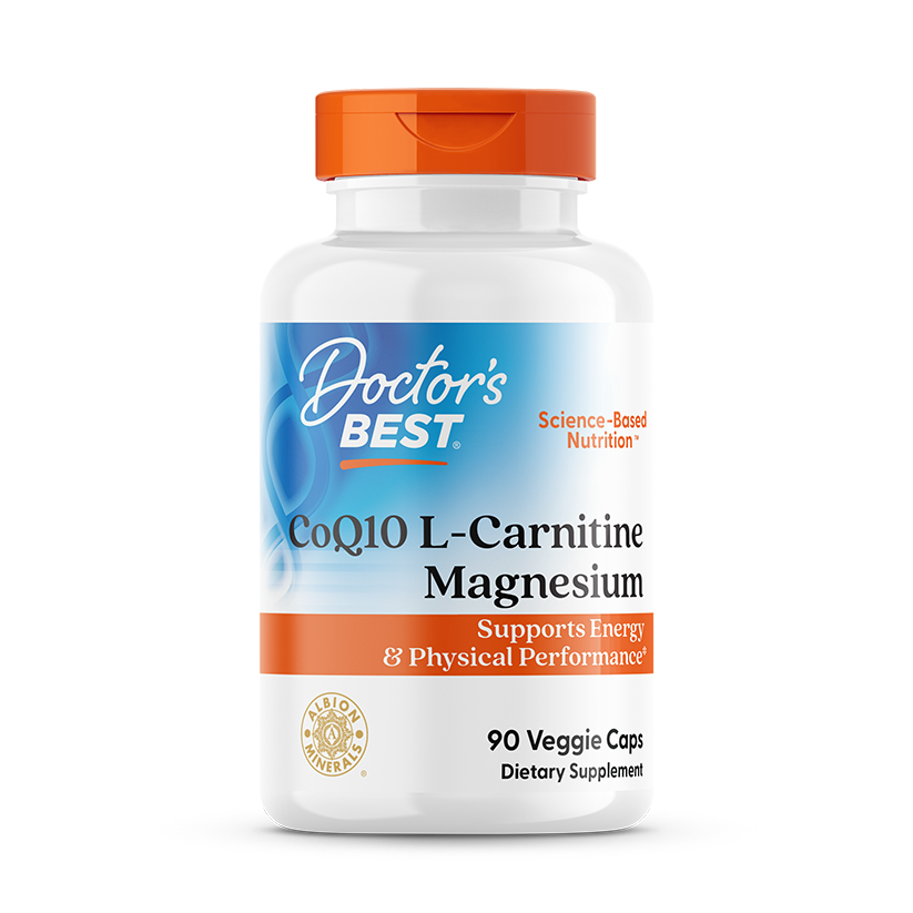 Doctor’s Best CoQ10 L-Carnitine Magnesium – 90 Veggie Caps