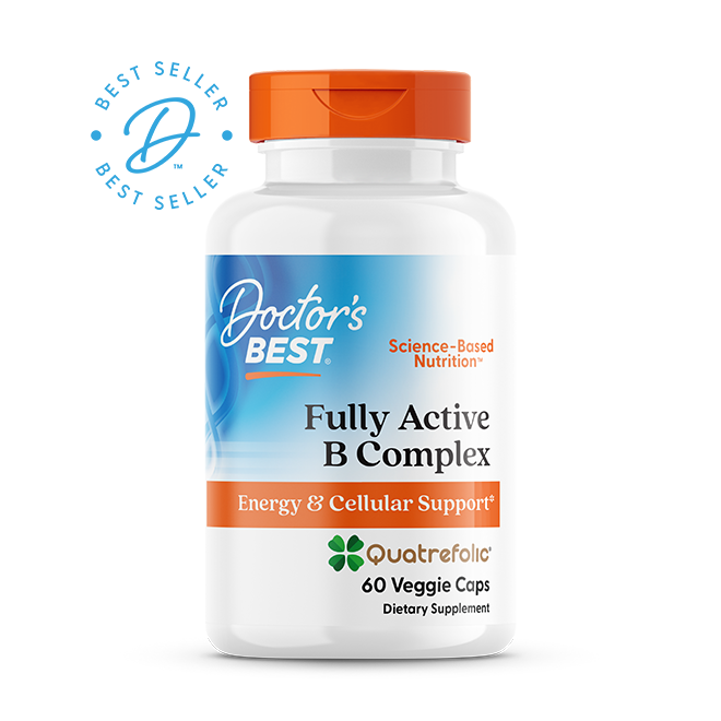 Doctor’s Best Fully Active B Complex – 60 Veggie Caps
