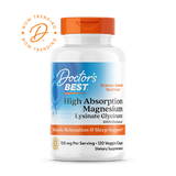 Doctor’s Best High Absorption Magnesium 52.5mg – 120 Veggie Capsules