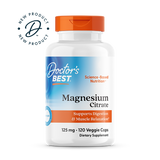 Doctor’s Best Magnesium Citrate 125mg – 120 Veggie Caps