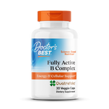 Doctor’s Best Fully Active B Complex with Quatrefolic – 30 Veggie Capsules