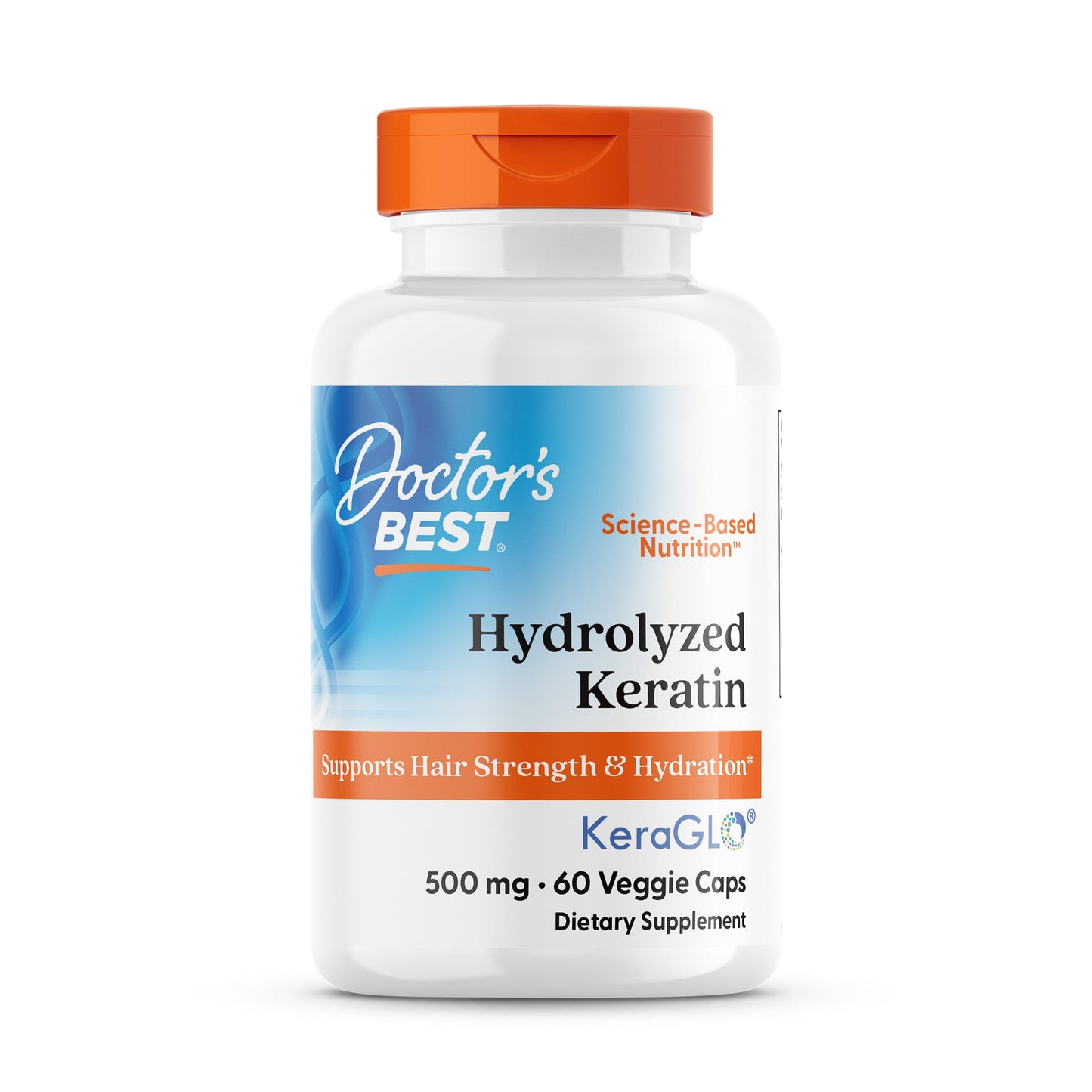 Doctor’s Best Hydrolyzed Keratin 500mg – 60 Veggie Caps