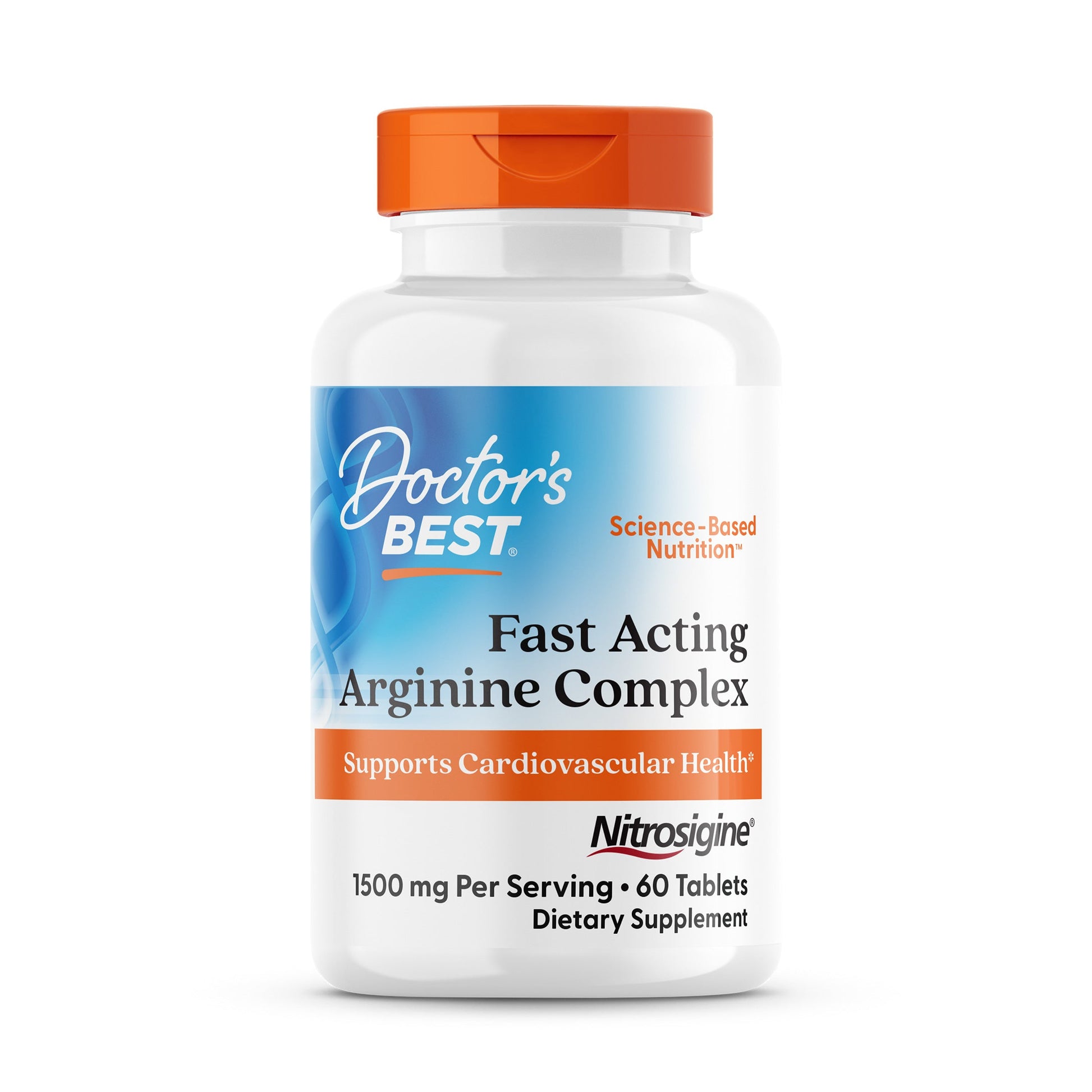 Doctor’s Best Fast Acting Arginine Complex – 60 Tablets