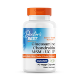 Doctor’s Best Glucosamine Chondroitin MSM + UC-II – 90 Veggie Capsules